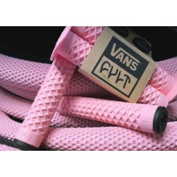 POIGNEES BMX CULT X VANS ROSE (AVEC FLANGES)